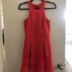 Coral dress